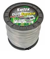 Sufix 2.7mm (Clear/Black) Duo Square Roll 373m